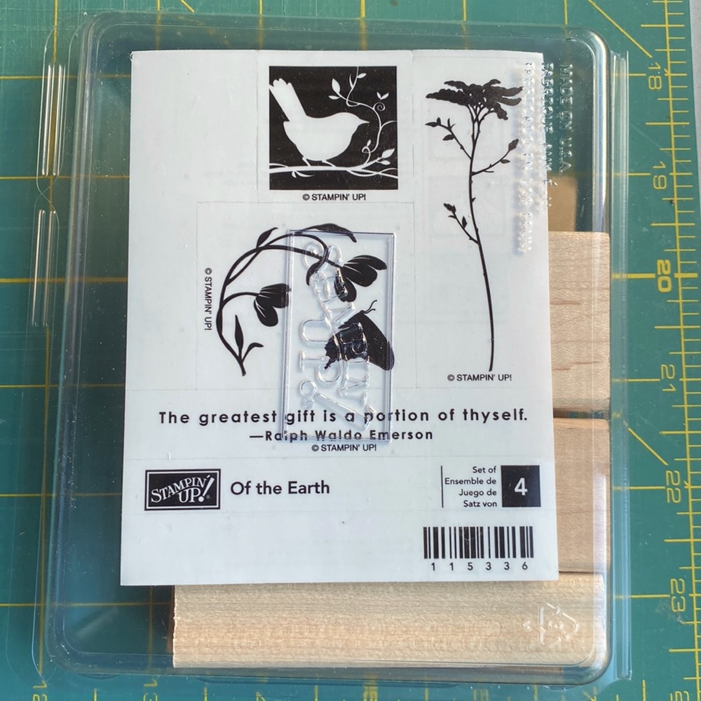 Stampin' Up! - Of the Earth Rubber Stamps
